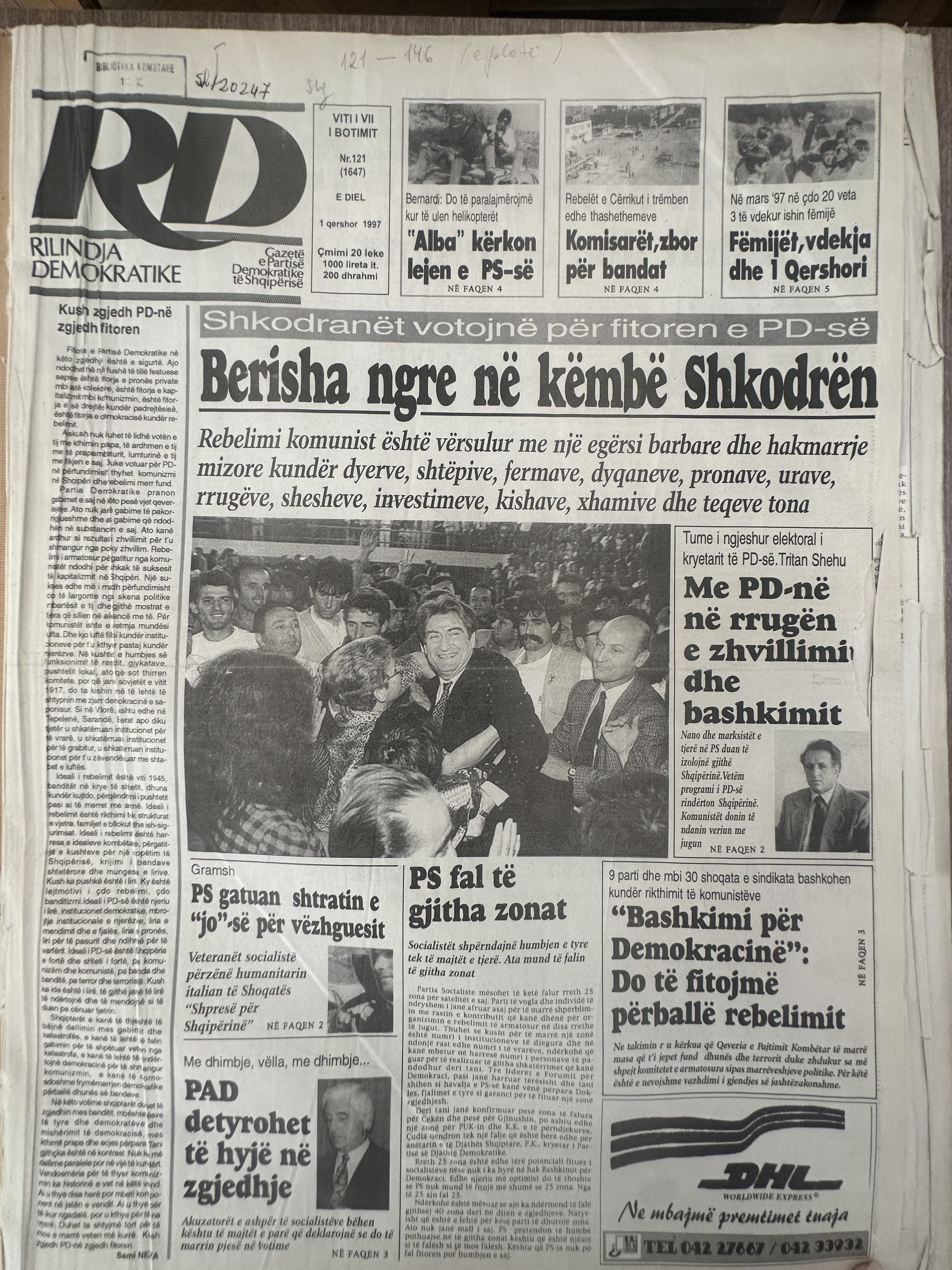 Rilindja Demokratike 1997-06-01